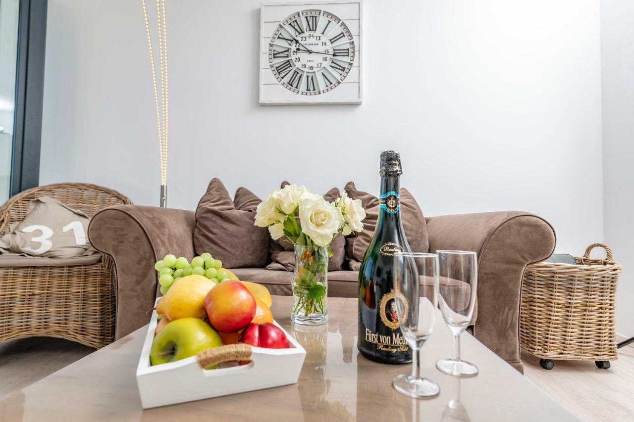 Infinity Lounge Appartement Olpenitz Buitenkant foto